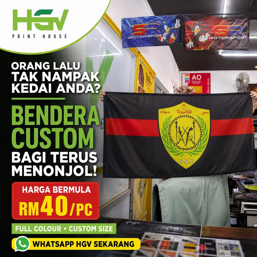 Bendera Custom & Beach Flag