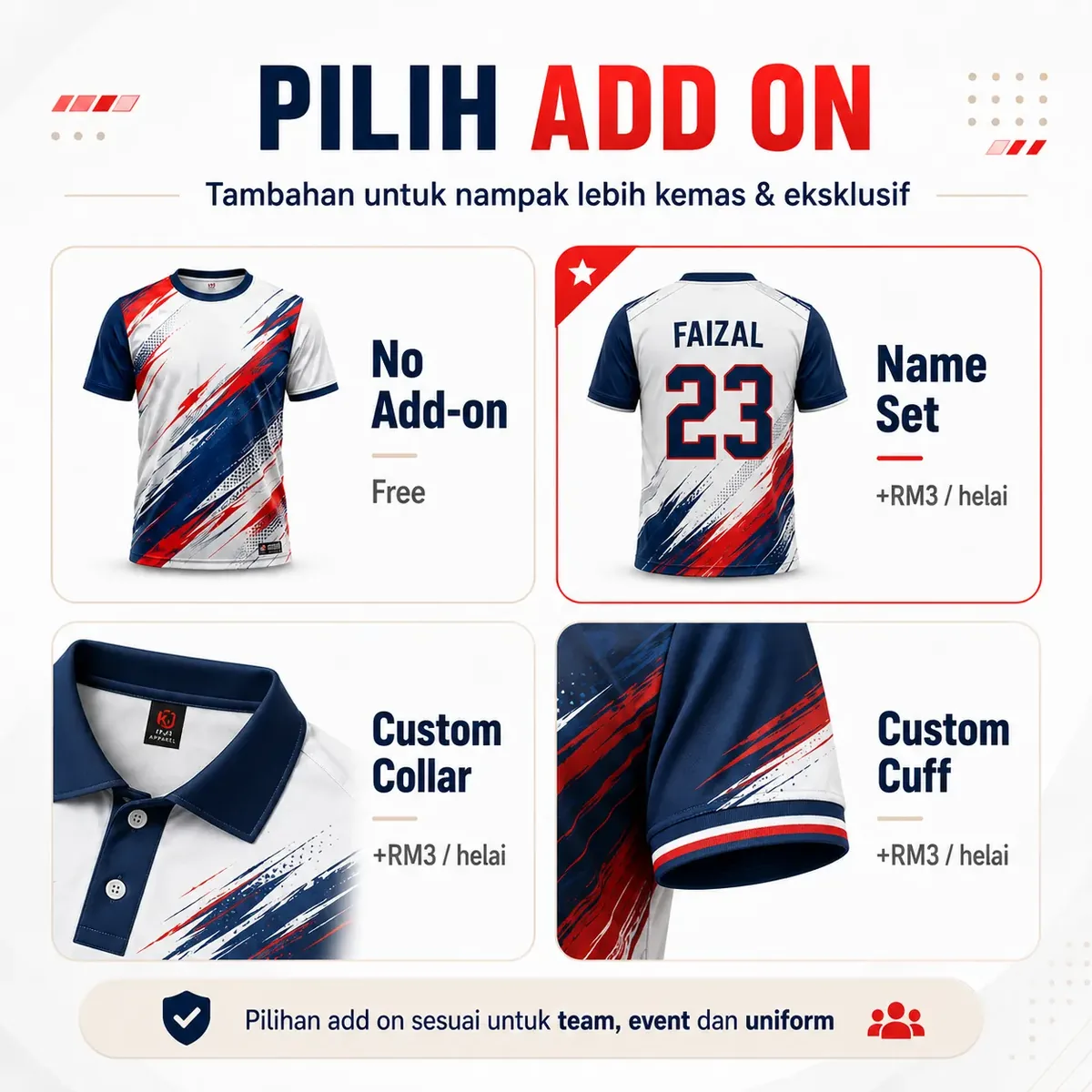 Pilih Add On
