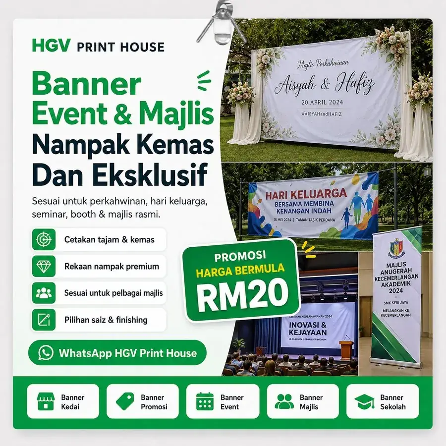Banner Event & Majlis