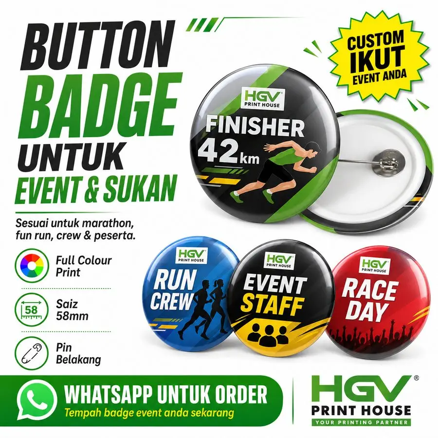 Contoh Button Badge Event