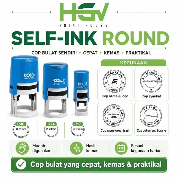 Self-Ink Round