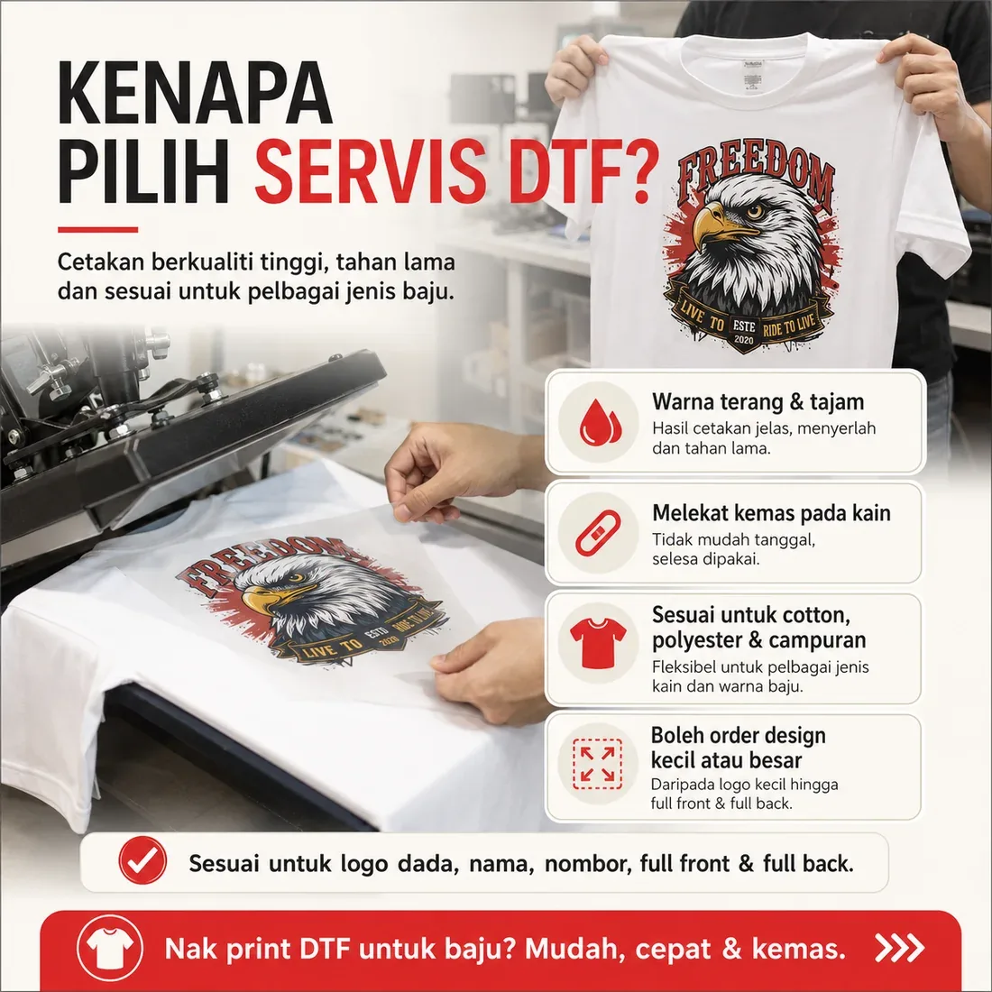 Kenapa Pilih Servis DTF