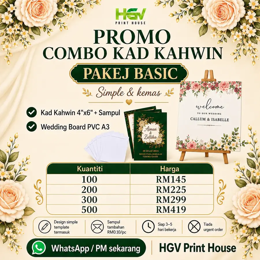 Poster combo terpilih