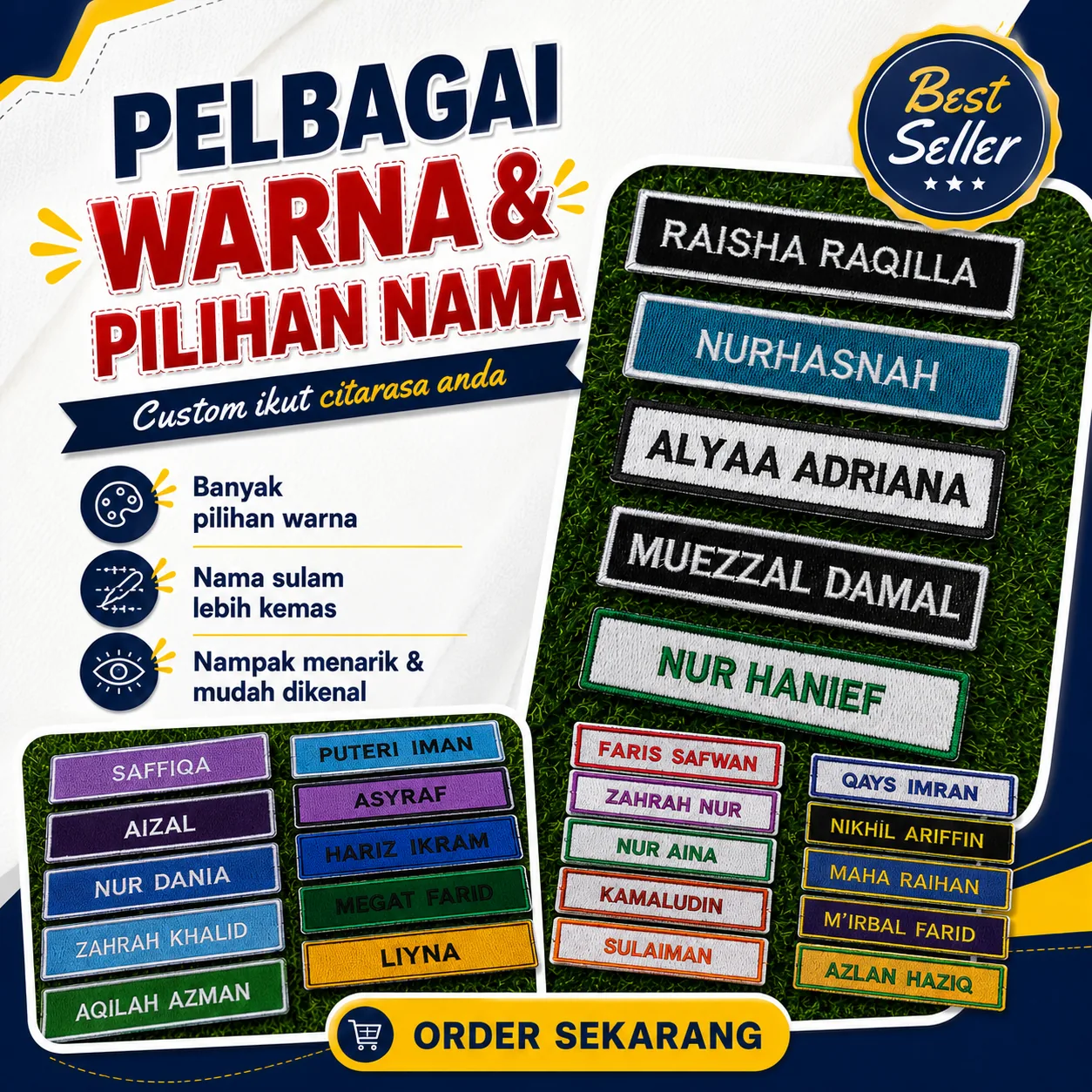 Pelbagai warna