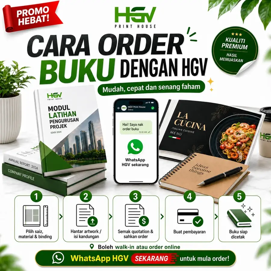 Cara Order Buku Dengan HGV