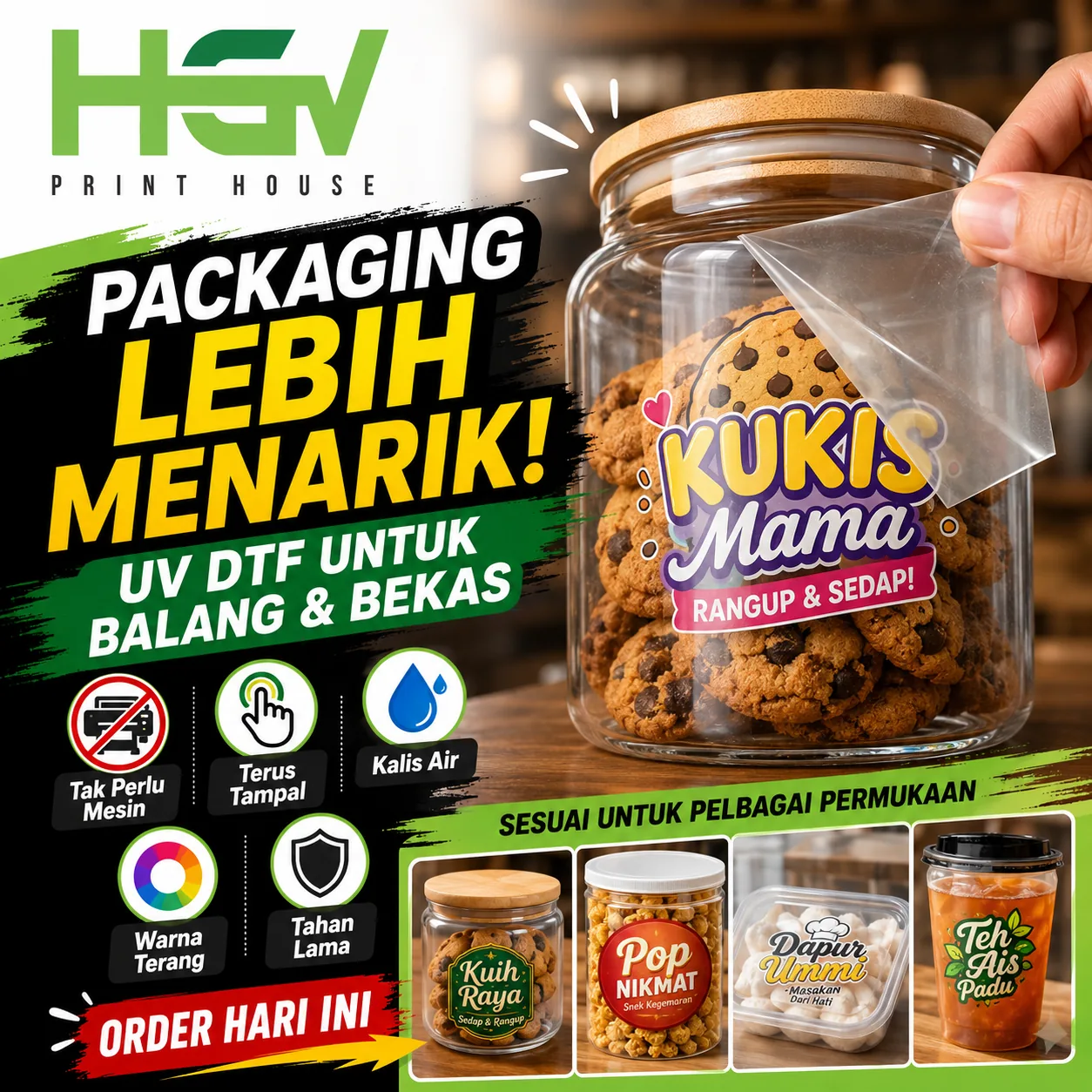 Poster utama UV DTF HGV Print House